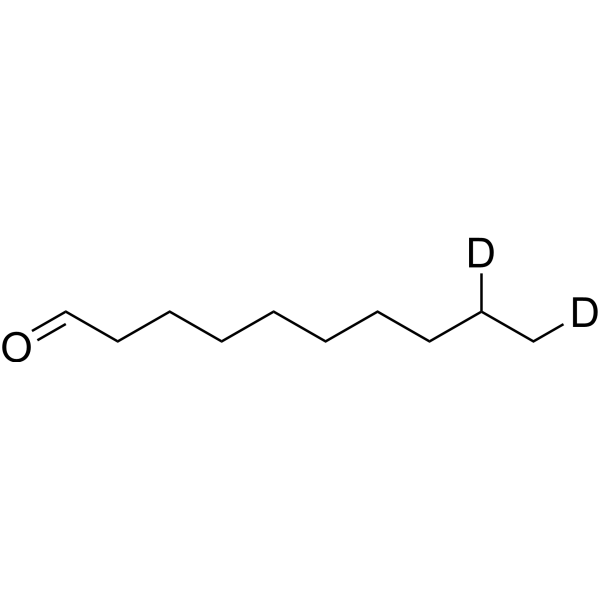 Decyl aldehyde-d2 1335435-55-6